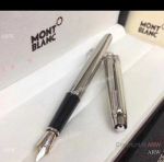 New Copy Mont Blanc Meisterstuck Silver smooth Fountain Pen